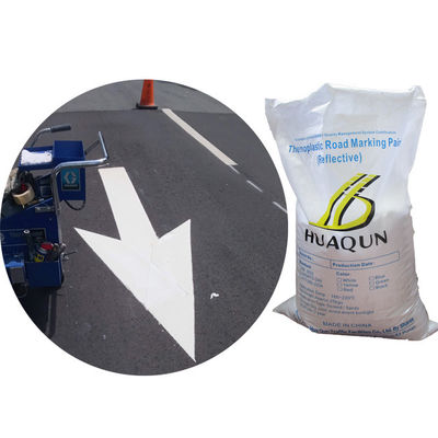 ซื้อ การแห้งเร็ว สีติดต่อสูง Thermoplastic Road Marking Paint ด้วยความทนทานต่อการแตกแรงสําหรับทางด่วนและถนน การผลิตออนไลน์