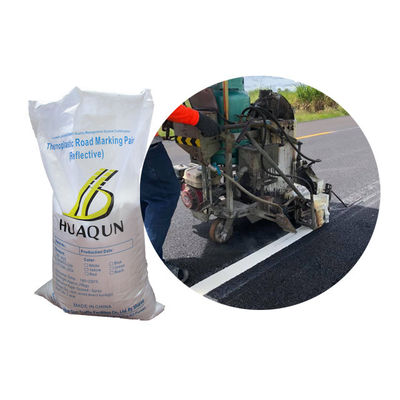 ซื้อ Anti-Slip Self-Drying White And Yellow Thermoplastic Traffic Road Marking Paint สีขาวและเหลืองที่ใช้ในการติดป้ายถนน การผลิตออนไลน์