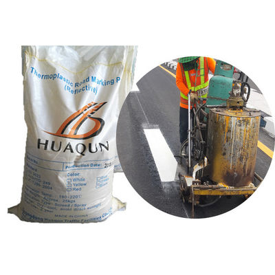 ซื้อ Pertroleum Resin Road Marking Thermoplastic Powder Paint สีขาวและเหลือง การผลิตออนไลน์