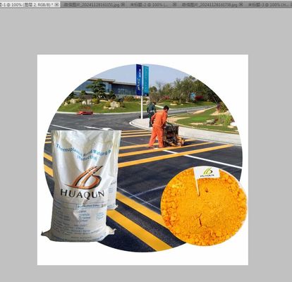 ซื้อ การเคลือบผงละลายร้อน สีที่ระบุถนนแบบเทอร์โมพลาสติกที่สะท้อนแสง การผลิตออนไลน์