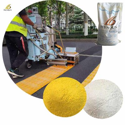 ซื้อ ความทนทานต่อการสกัดแรง วัสดุเคลือบผิวขาวเทอร์โมพลาสติก Hot Melt Road Line Marking การผลิตออนไลน์
