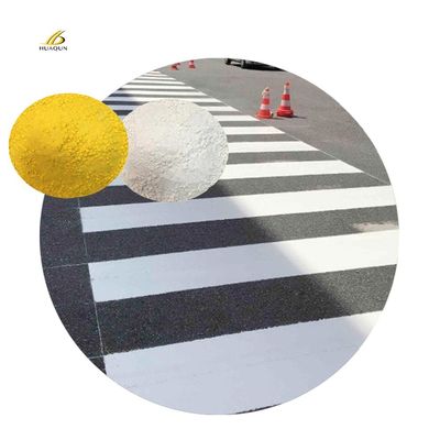 ซื้อ สีที่สะท้อนแสงจากเทอร์โมพลาสติกสําหรับเครื่องหมายถนน พร้อมกระจกแก้ว 20% สําหรับเครื่องหมายถนน การผลิตออนไลน์