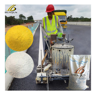 ซื้อ การตราเส้นทางการละลายร้อน สีเทอร์โมพลาสติกที่มีฝาผิวผงเส้นสะท้อน การผลิตออนไลน์