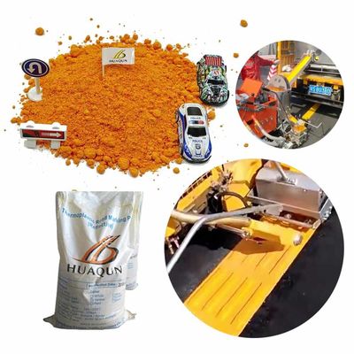 ซื้อ สีเทอร์โมพลาสติกที่มีความสะท้อนแสงสูง สําหรับการเคลือบเครื่องหมายทางถนนเพื่อเพิ่มความเห็นทาง การผลิตออนไลน์