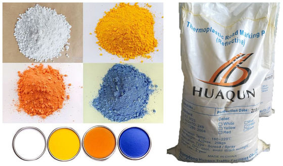 ซื้อ การแห้งรวดเร็ว ความแน่นแข็งแรง HOEM สีขาว เหลือง น้ําเงิน ส้ม เทอร์โมพลาสติก สีเครื่องหมายถนน โรงงานเดิม การผลิตออนไลน์