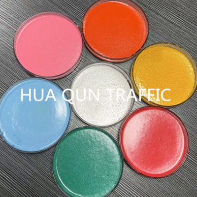 ซื้อ โรงงานกวางโจว วัสดุเครื่องหมายถนนเทอร์โมพลาสติก สีหลอมร้อนสําหรับเครื่องหมายถนน การผลิตออนไลน์