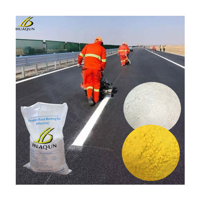 ซื้อ สีป้ายถนนแบบเทอร์โมพลาสติกที่มีอุณหภูมิการใช้งาน 180-220 °C สําหรับป้ายถนนที่ทนทาน การผลิตออนไลน์