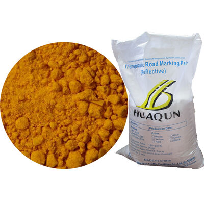 ซื้อ สีถนนจราจรที่สะท้อนแสงสูง สีเหลือง สะกดเทอร์โมพลาสติกสําหรับการฉีด การผลิตออนไลน์