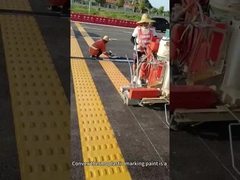 ประเภทคอนเวกซ์ เทอร์โมพลาสติกหลอมร้อน การตราเส้นทาง สีเส้นทาง การตราเส้นทาง สีเส้นทาง เทอร์โมพลาสติก