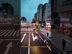 BS 3262 วัสดุเครื่องหมายทางบีเอสทีพลาสติกที่ใช้ร้อนที่มีประสิทธิภาพสูงสําหรับถนน