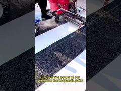 การตราทางที่แข็งแรงและยาวนาน ด้วยสีเทอร์โมพลาสติก สําหรับทางด่วนและถนนเมือง