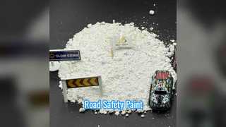 สีทาถนนแห้งเร็วสำหรับการควบคุมการจราจร